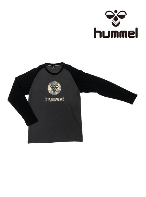 험멜 캐주얼 상의 티셔츠 HM-346 (D.Grey/Black)