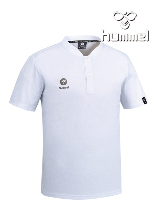 험멜 헨리넥 카라 티셔츠 HM-454 (White)