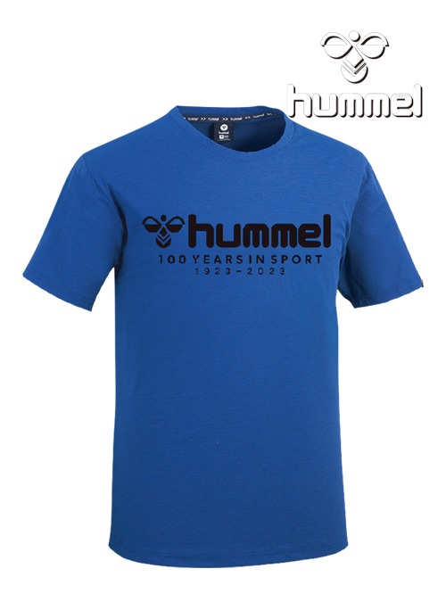 험멜 기능성 라운드 반팔 티셔츠 HM-733 (D.blue)