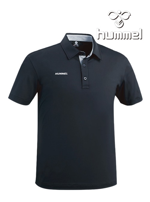 험멜 기능성 카라 티셔츠 HM-457 (Black)
