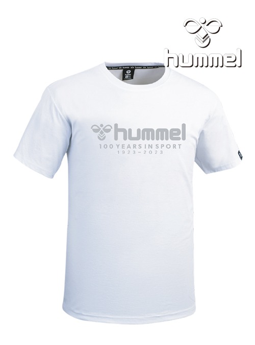 험멜 기능성 라운드 반팔 티셔츠 HM-733 (White)