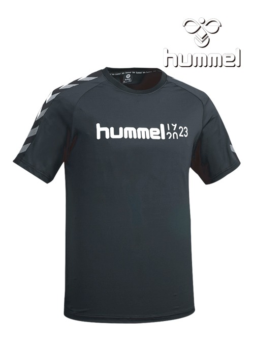 험멜 기능성 라운드 반팔 티셔츠 HM-735 (Black)