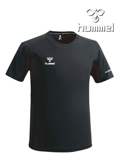 험멜 기능성 라운드 반팔 티셔츠 HM-731 (Black)