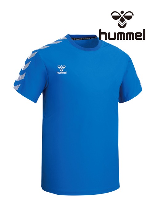 2024 S/S 험멜 기능성 라운드 반팔 티셔츠 HM-739 (R.blue)