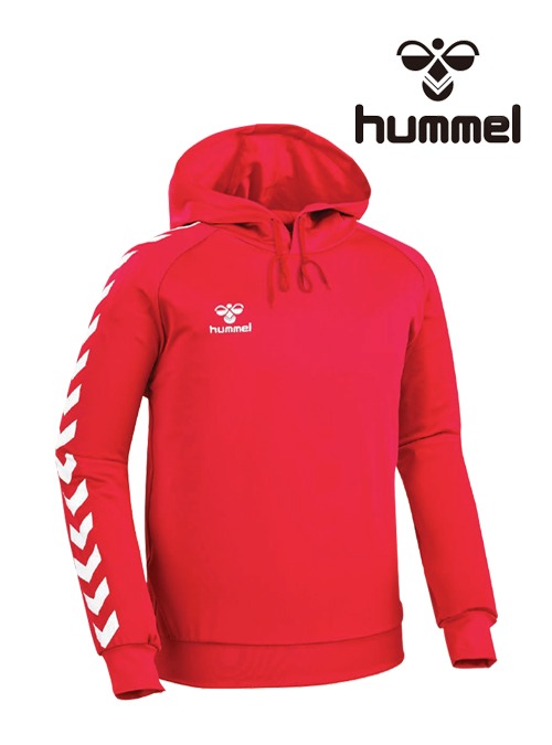 험멜 덴마크 국가대표 후드 티셔츠 HM-2380 (Red)
