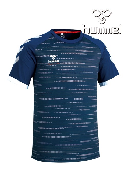 2022 S/S 험멜 기능성 반팔 티셔츠 HM-2858 (D.navy)
