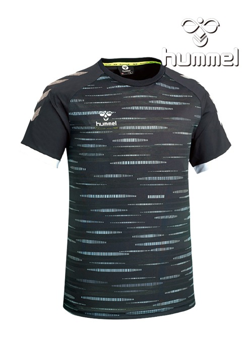 2022 S/S 험멜 기능성 반팔 티셔츠 HM-2858 (Black)