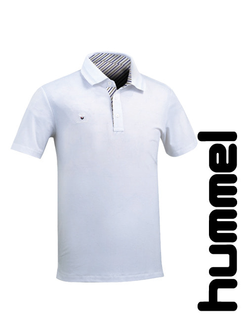 험멜 기능성 카라 반팔 티셔츠 HM-442 (White)