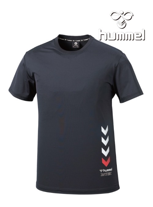 2021 S/S 험멜 기능성 반팔 티셔츠 HM-718 (Black)