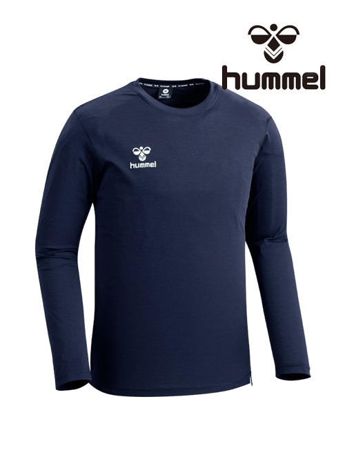 2021 F/W 험멜 기능성 라운드 티셔츠 HM-394 (D.navy)
