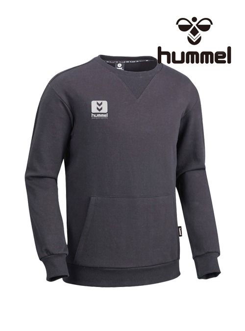 2021 F/W 험멜 특양면 캥거루 맨투맨 티셔츠 HM-392 (Black)