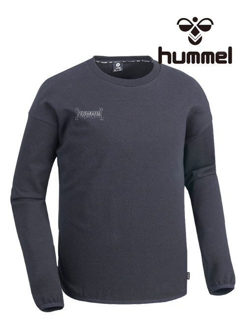 2022 F/W 험멜 특양면 맨투맨 티셔츠 HM-397 (Black)