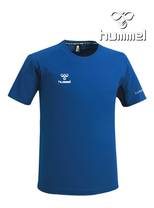 험멜 기능성 라운드 반팔 티셔츠 HM-731 (D.blue)
