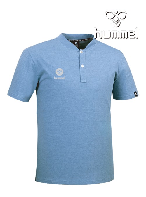 험멜 헨리넥 카라 티셔츠 HM-454 (L.blue)