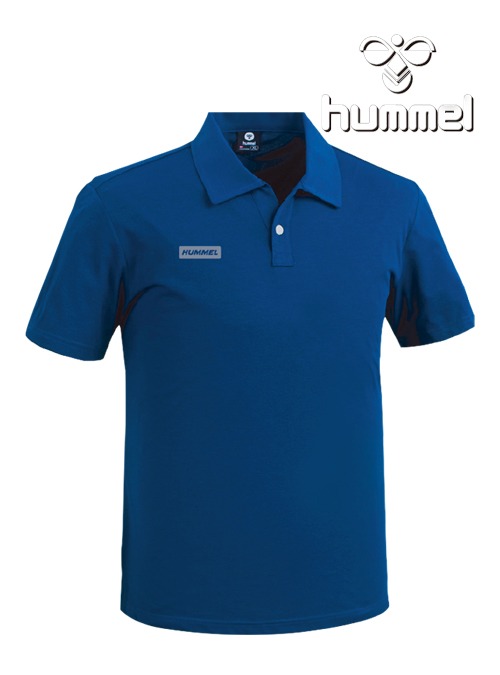 험멜 기능성 카라 티셔츠 HM-458 (D.blue)