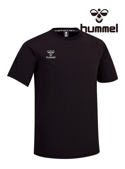 2024 S/S 험멜 기능성 우븐 반팔 티셔츠 HM-752 (Black)
