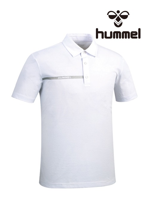 2024 S/S 험멜 기능성 카라 티셔츠 HM-461 (White)